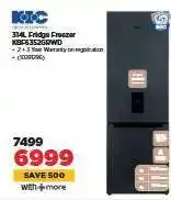 HiFi Corp KIC 314L Fridge Freezer KBF635/2GRWD offer
