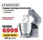 HiFi Corp KENWOOD Titanium Chef Baker KVL85.004SI offer