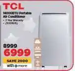 HiFi Corp TCL 14000BTU Portable Air Conditioner offer