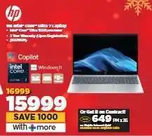 HiFi Corp HP Intel Core Ultra 7 Laptop offer