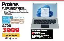 HiFi Corp Proline 14 Intel Celeron Laptop offer