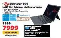 HiFi Corp Packard Bell Indi N1 2-In-1 Detachable Inter'Celeron' Laptop offer