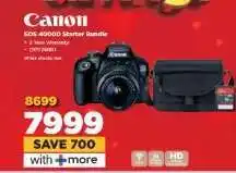 HiFi Corp Canon EOS 4000D Starter Bundle offer