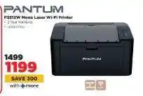 HiFi Corp PANTUM P2512W Mono Laser Wi-Fi Printer offer
