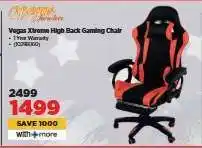 HiFi Corp Vegas Xtreme High Back Gaming Chair offer