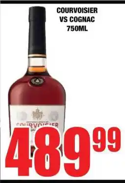 Boxer COURVOISIER VS COGNAC 750ML offer