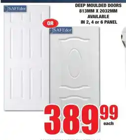 Boxer DEEP MOULDED DOORS offer