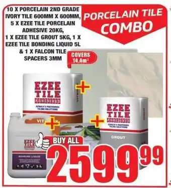 Boxer Porcelain Tile Combo offer