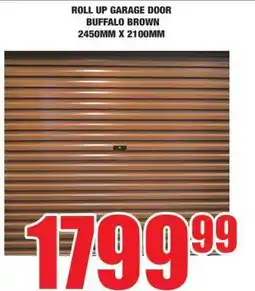 Boxer ROLL UP GARAGE DOOR offer