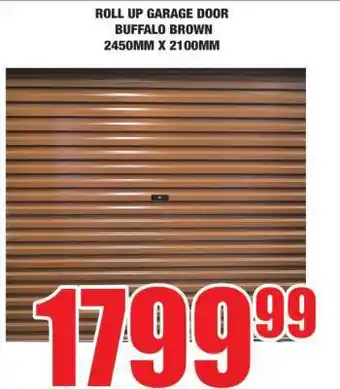 Boxer ROLL UP GARAGE DOOR offer