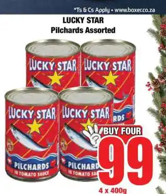 Boxer LUCKY STAR Pilchards Assorted offer
