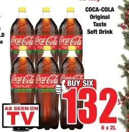 Boxer COCA-COLA Original Taste Soft Drink offer