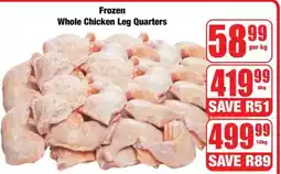 Boxer Frozen Whole Chicken Leg Quarters offer