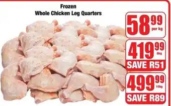 Boxer Frozen Whole Chicken Leg Quarters offer