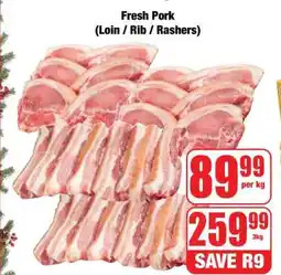 Boxer Fresh Pork (Loin / Rib / Rashers) offer