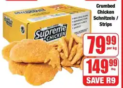 Boxer Crumbed Chicken Schnitzels / Strips offer