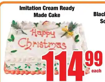 Boxer Imitation Cream Ready Made Cake offer