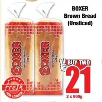 Boxer BOXER Brown Bread (Unsliced) offer