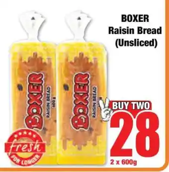 Boxer BOXER Raisin Bread (Unsliced) offer