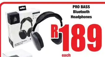 Boxer PRO BASS Bluetooth Headphones offer