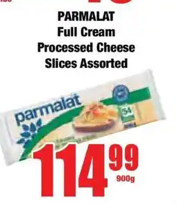 Boxer PARMALAT Full Cream Processed Cheese Slices Assorted offer
