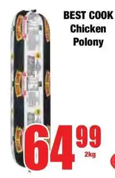 Boxer BEST COOK Chicken Polony offer