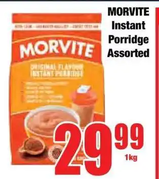 Boxer MORVITE Instant Porridge Assorted offer