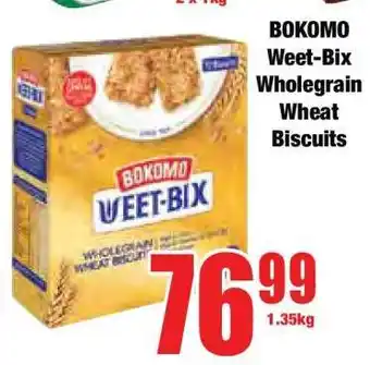 Boxer Bokomo Weet-Bix Wholegrain Wheat Biscuits offer