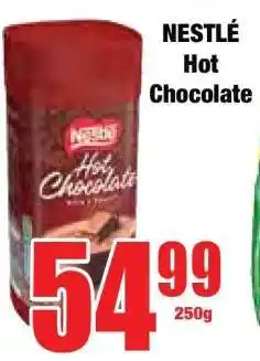 Boxer Nestlé Hot Chocolate offer