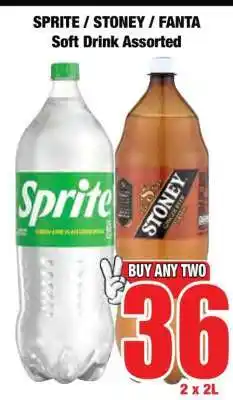 Boxer Sprite / Stoney / Fanta offer