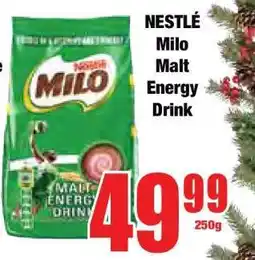 Boxer NESTLÉ Milo Malt Energy Drink offer
