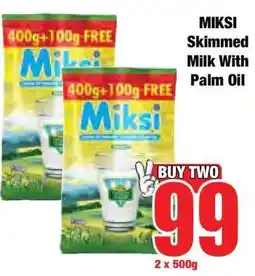 Boxer MIKSI Skimmed Milk With Palm Oil offer