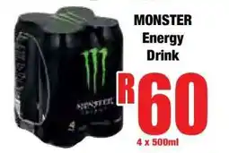 Boxer MONSTER ENERGY DRINK offer
