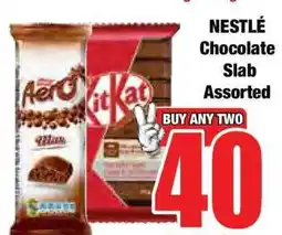 Boxer NESTLÉ Chocolate Slab Assorted offer