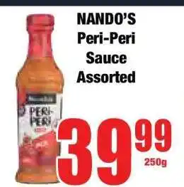 Boxer NANDO'S Peri-Peri Sauce Assorted offer