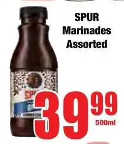 Boxer SPUR Marinades Assorted offer