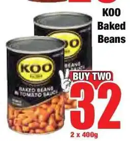 Boxer KOO Baked Beans offer