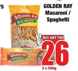 Boxer GOLDEN RAY Macaroni / Spaghetti offer