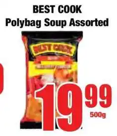 Boxer BEST COOK Polybag Soup Assorted offer