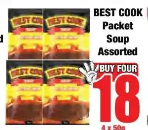 Boxer BEST COOK Packet Soup Assorted offer