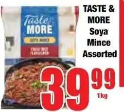 Boxer TASTE & MORE Soya Mince Assorted offer
