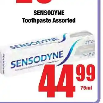Boxer SENSODYNE Toothpaste Assorted offer
