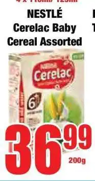 Boxer Nestlé Cerelac Baby Cereal Assorted offer