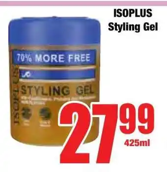 Boxer ISOPLUS STYLING GEL offer