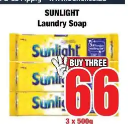 Boxer Sunlight Laundry Soap offer