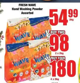Boxer FRESH WAVE Hand Washing Powder Assorted offer