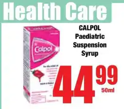 Boxer CALPOL Paediatric Suspension Syrup offer
