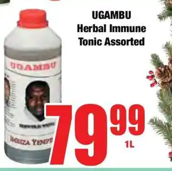 Boxer UGAMBU Herbal Immune Tonic Assorted offer