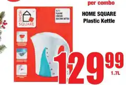 Boxer HOME SQUARE Plastic Kettle offer