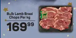 Pick n Pay Bulk Lamb Braai Chops Per kg offer